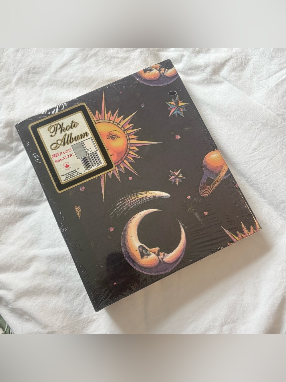 Vtg celestial sun moon photo album